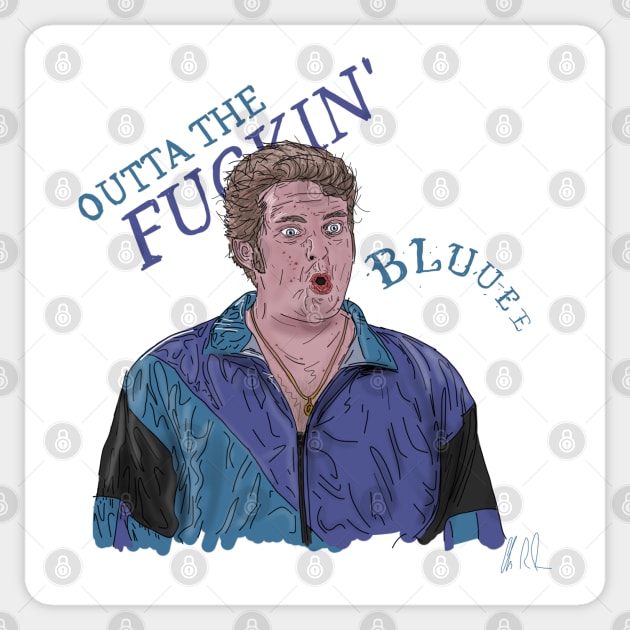 Reservoir Dogs: Outta the Blue Sticker by 51Deesigns